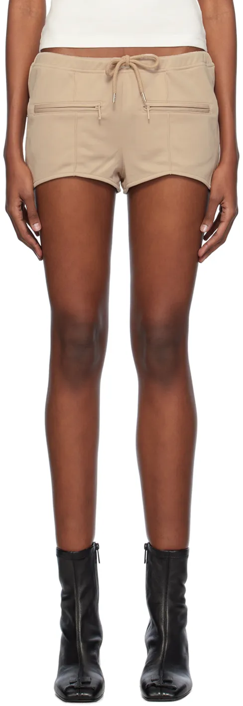 Drawstring Mini Shorts