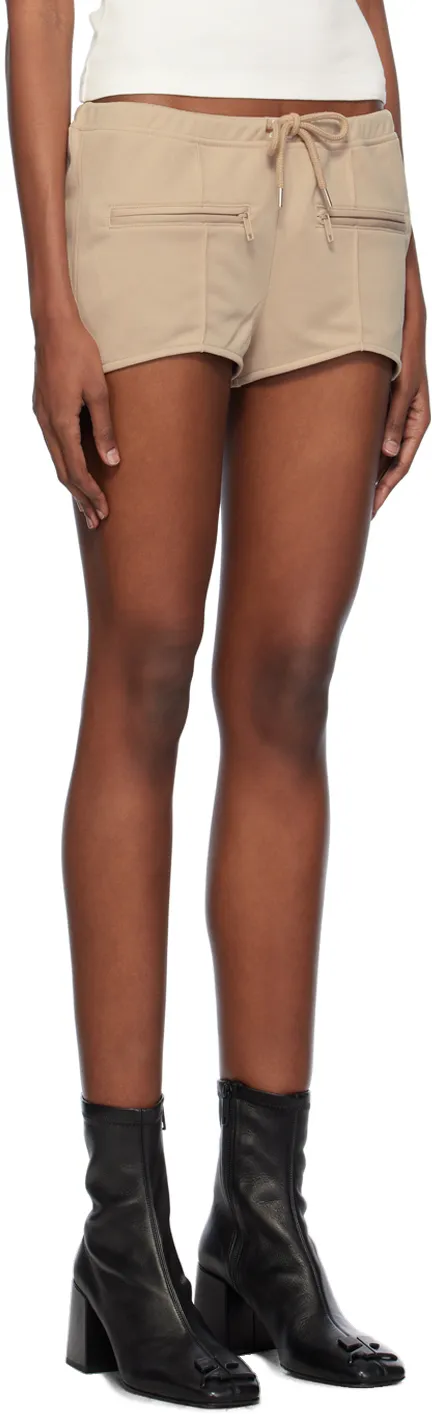 Drawstring Mini Shorts