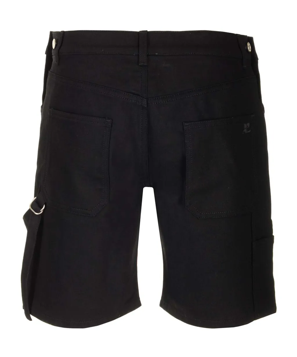 Logo Embroidered Bermuda Shorts