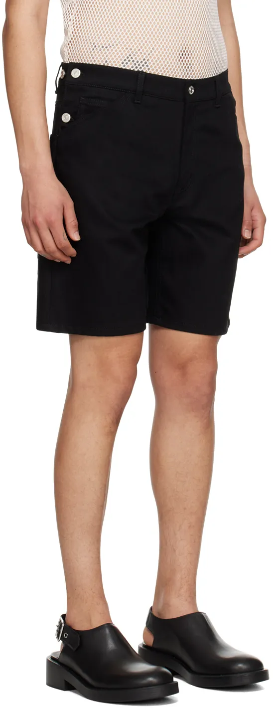 Logo Embroidered Bermuda Shorts
