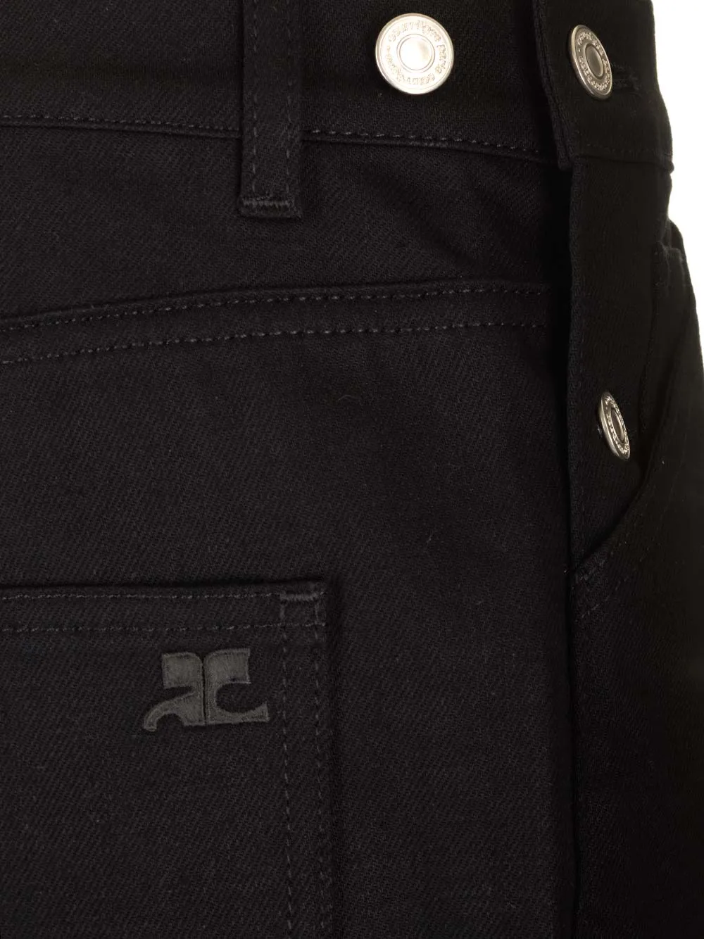 Logo Embroidered Bermuda Shorts