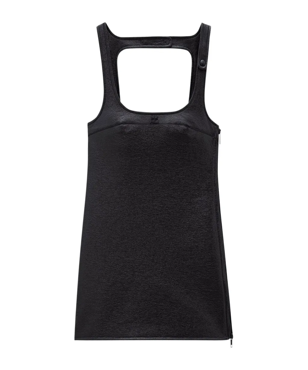 Logo Detailed Sleeveless Dress