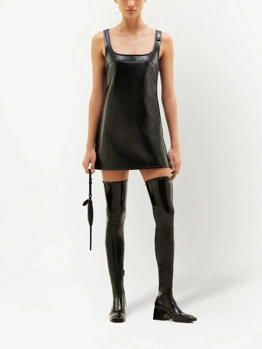 Logo Detailed Sleeveless Dress