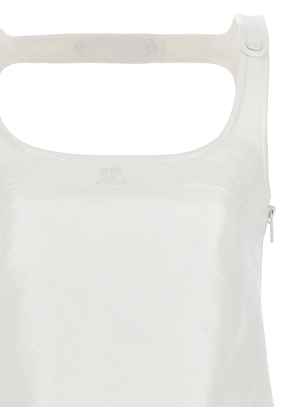 Logo Detailed Sleeveless Dress
