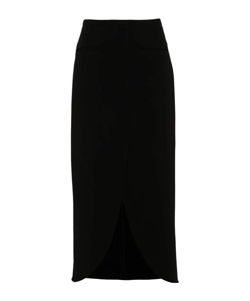 Ellipse Tailored Maxi Skirt