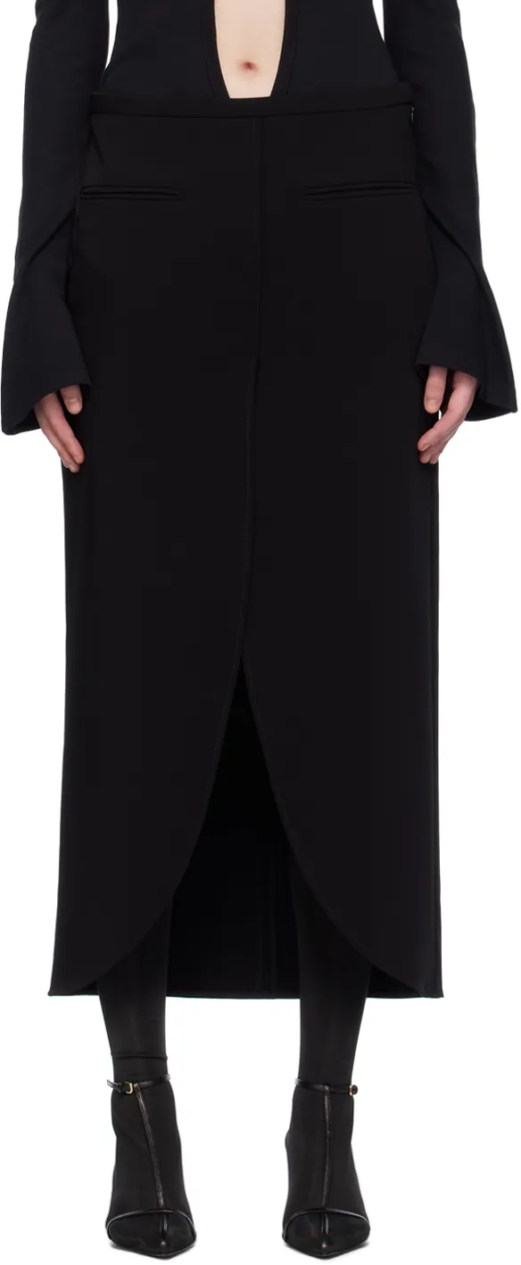 Ellipse Tailored Maxi Skirt