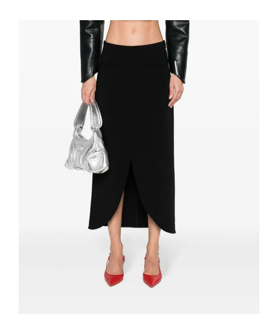 Ellipse Tailored Maxi Skirt