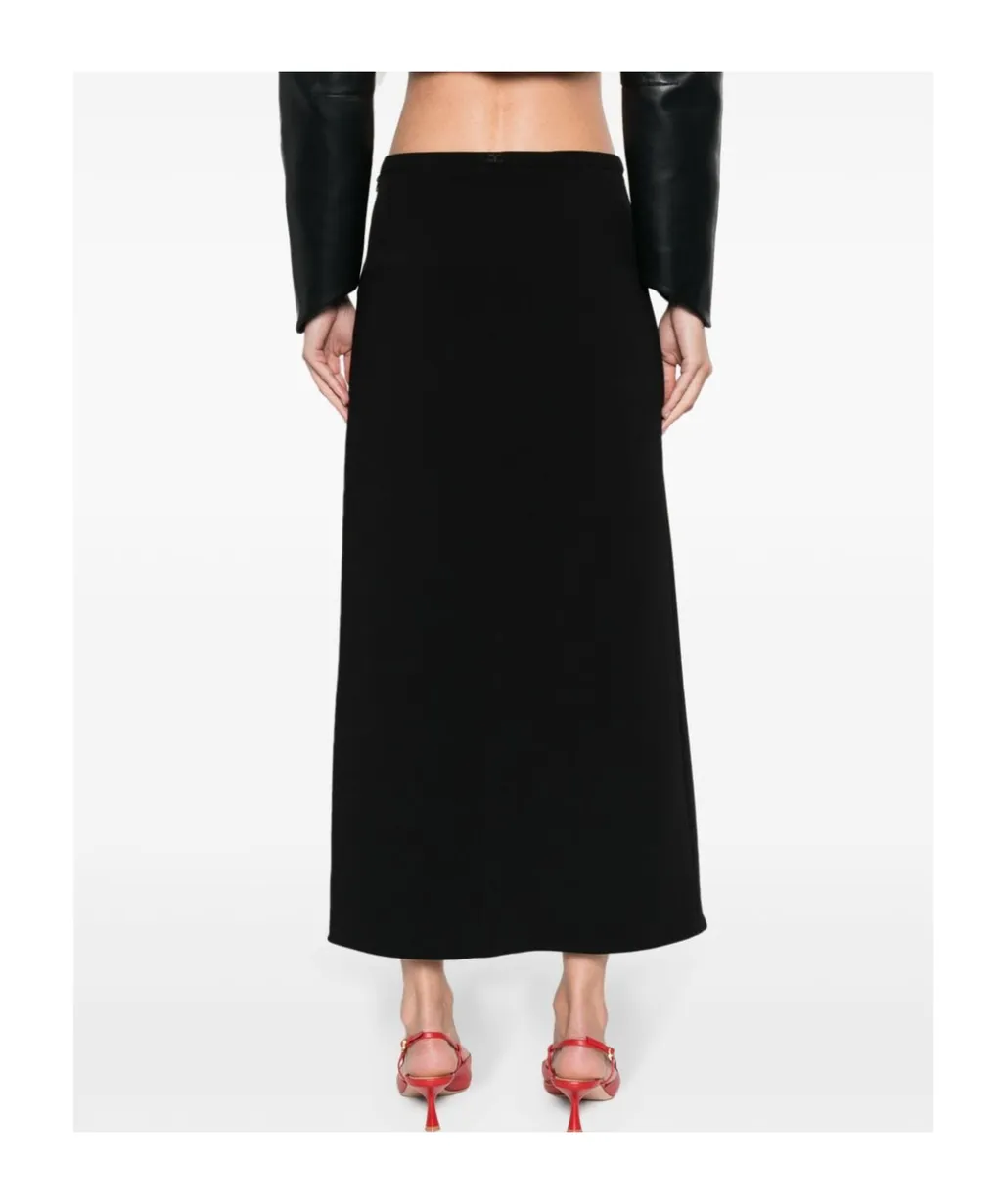 Ellipse Tailored Maxi Skirt