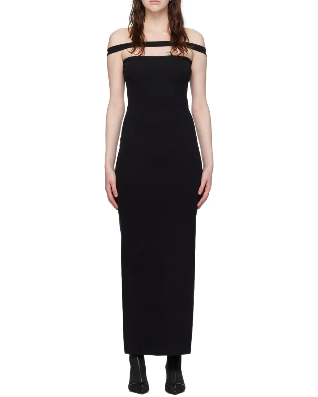 Hyperbole 90's Rib Long Dress