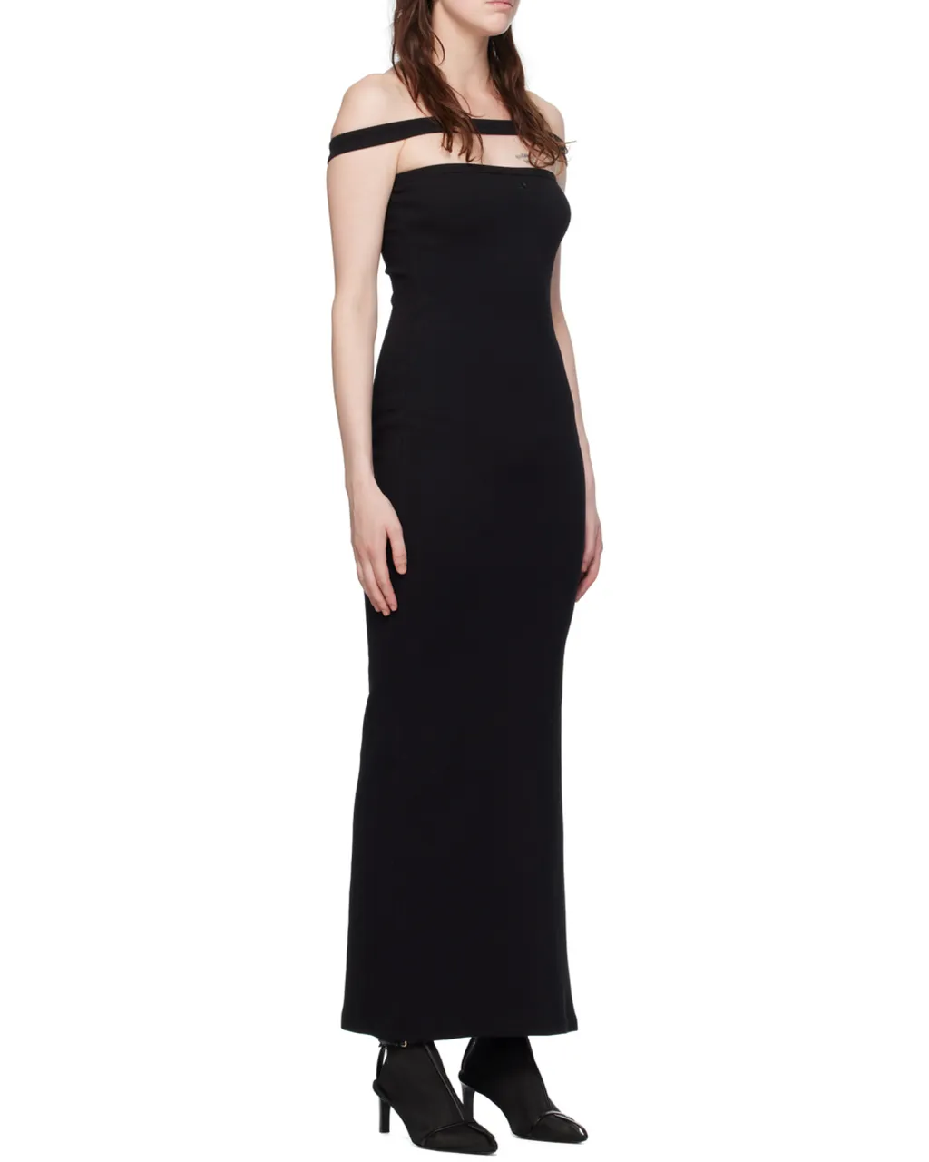 Hyperbole 90's Rib Long Dress