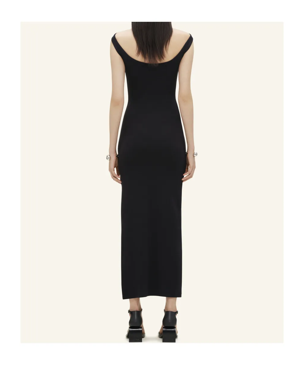 Hyperbole 90's Rib Long Dress