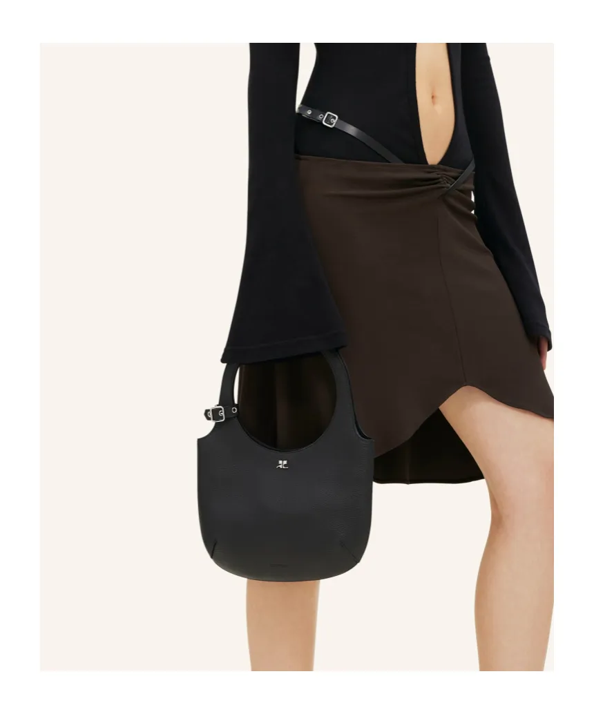Logo Patch Shoulder Bag