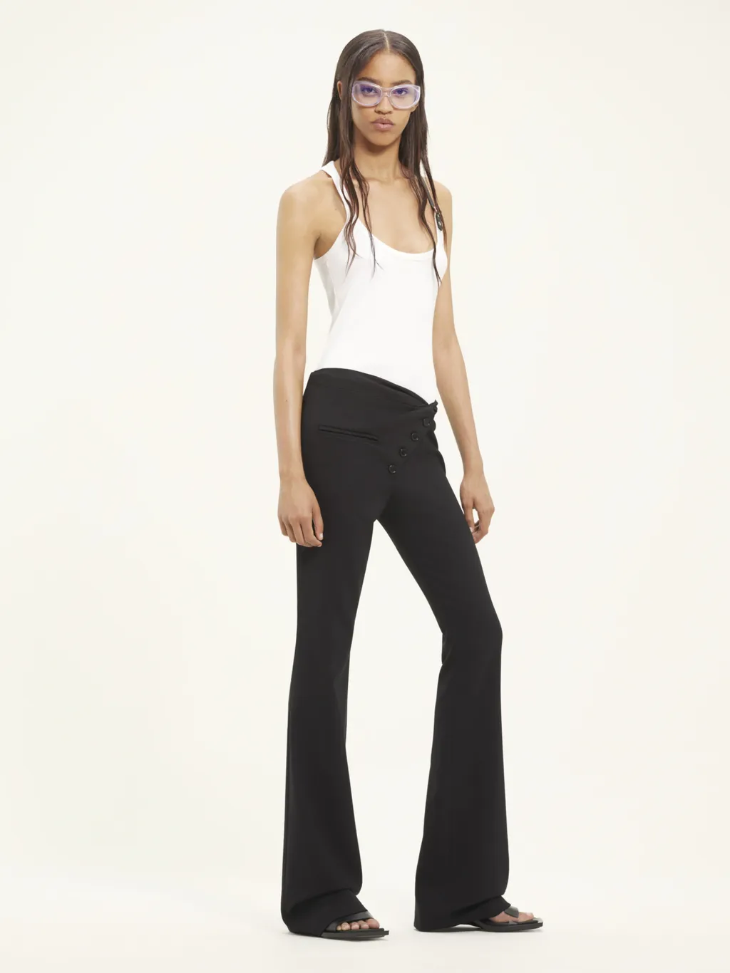 Holistic Buckle 90's Rib Tank Top