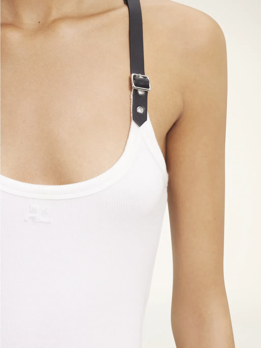 Holistic Buckle 90's Rib Tank Top