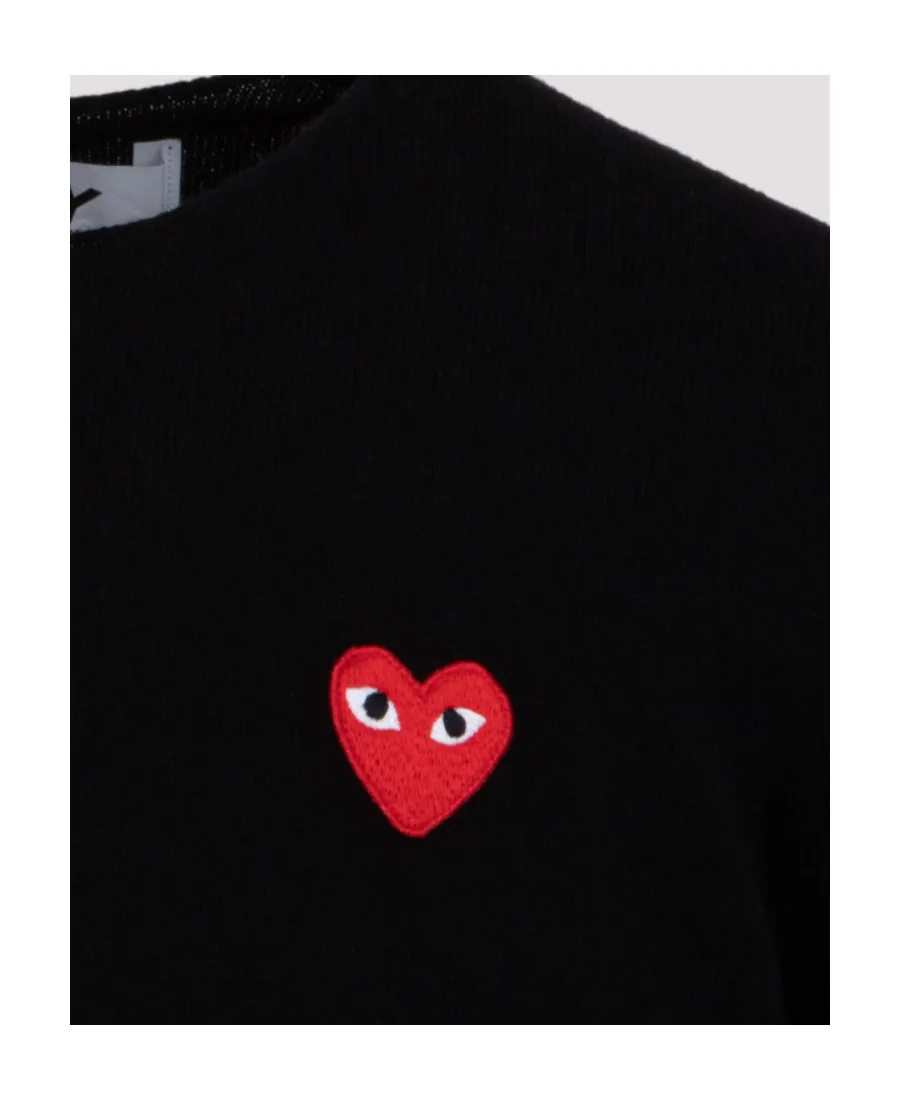 Logo Patch Crewneck Jumper
