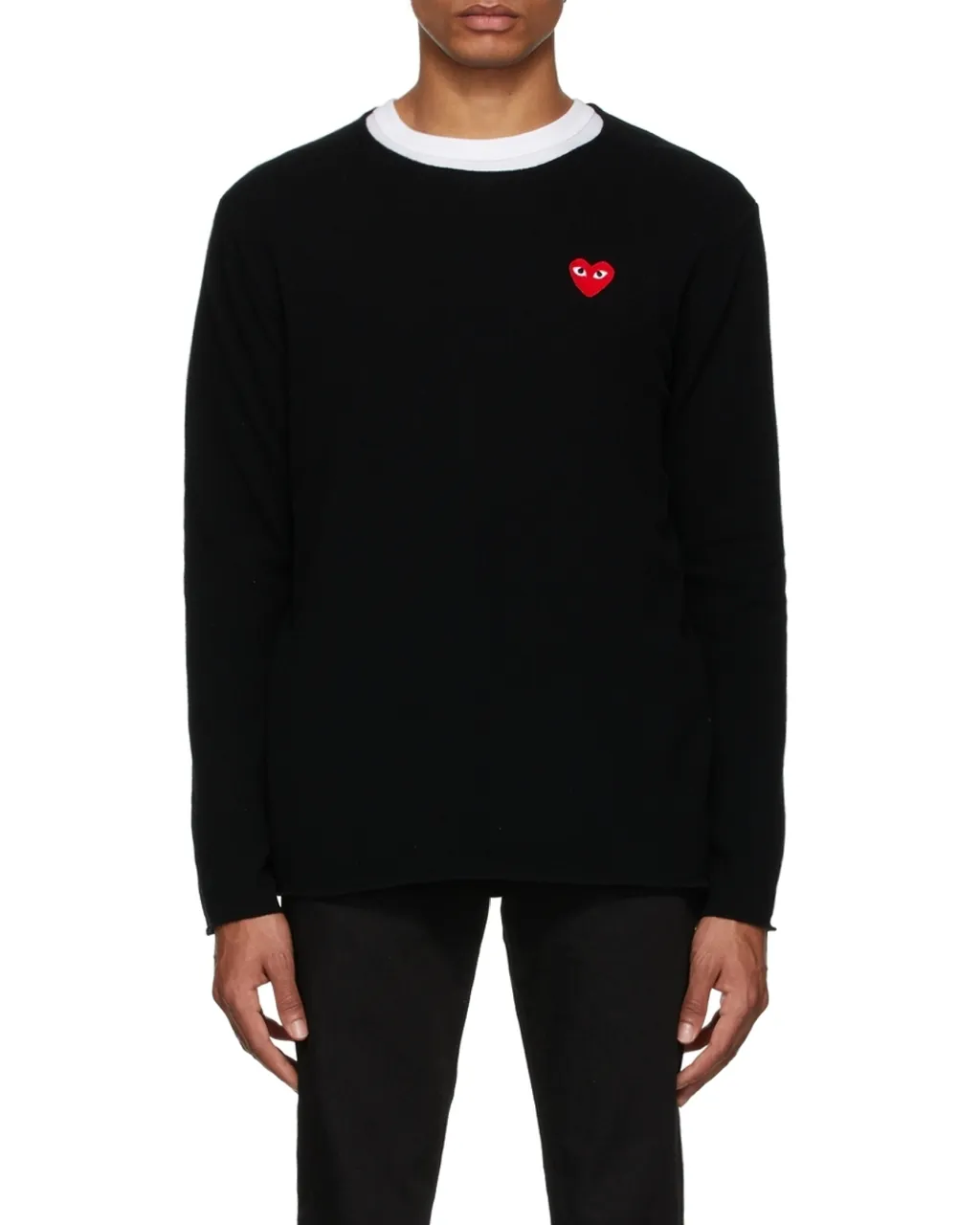 Logo Patch Crewneck Jumper