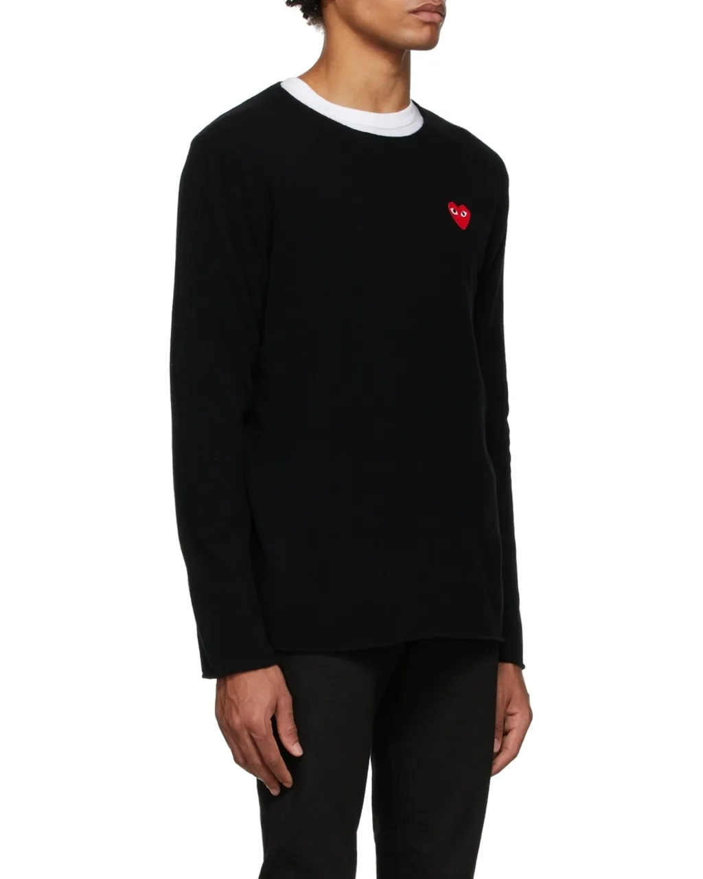 Logo Patch Crewneck Jumper