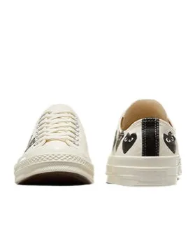 Chuck 70 + Heart-Shaped Low-Cut Shoes