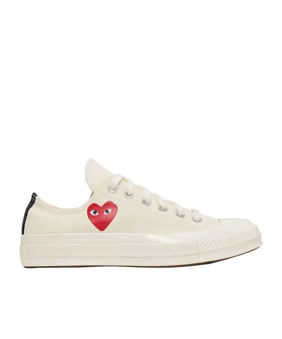 Chuck '70 Small Red Heart Low-Top Sneakers