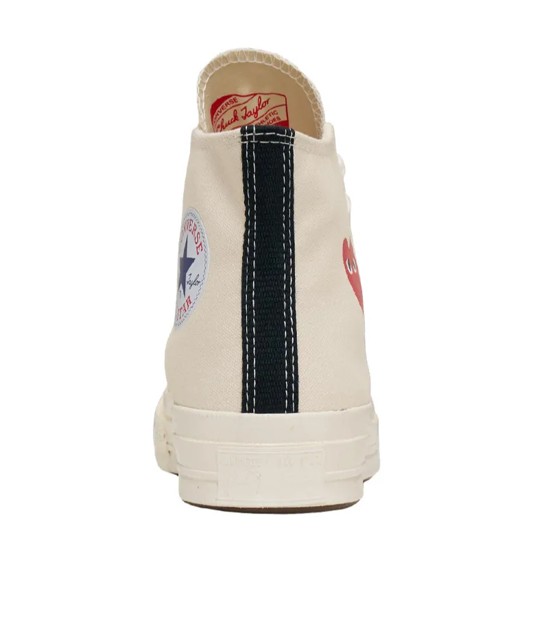 Play X Converse Single Heart Chuck 70 Sneakers
