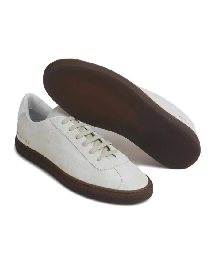 Round-Toe Low-Top Sneakers