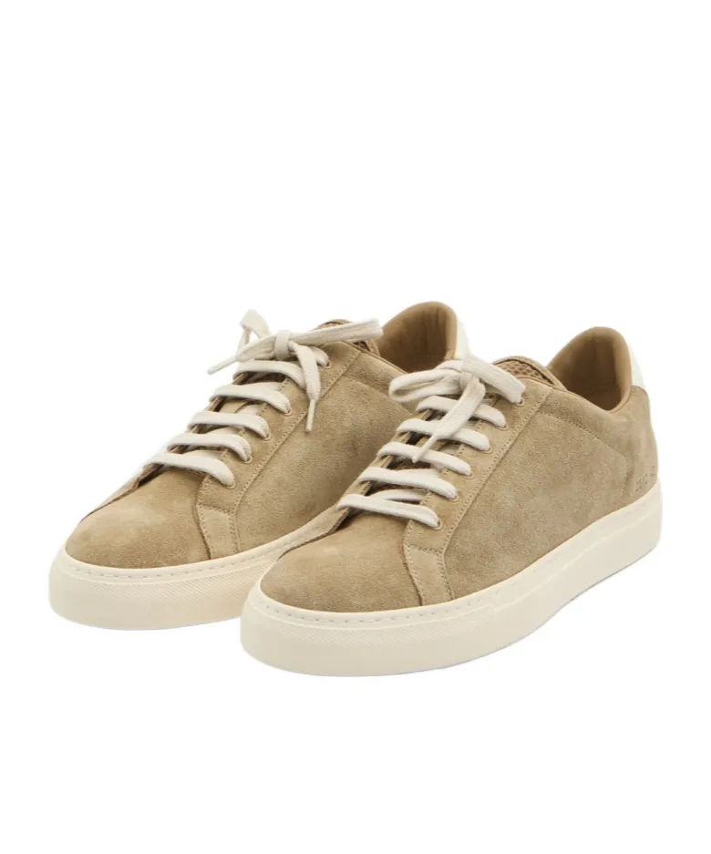 Patterned Tongue Suede Sneakers