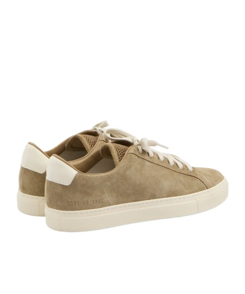 Patterned Tongue Suede Sneakers