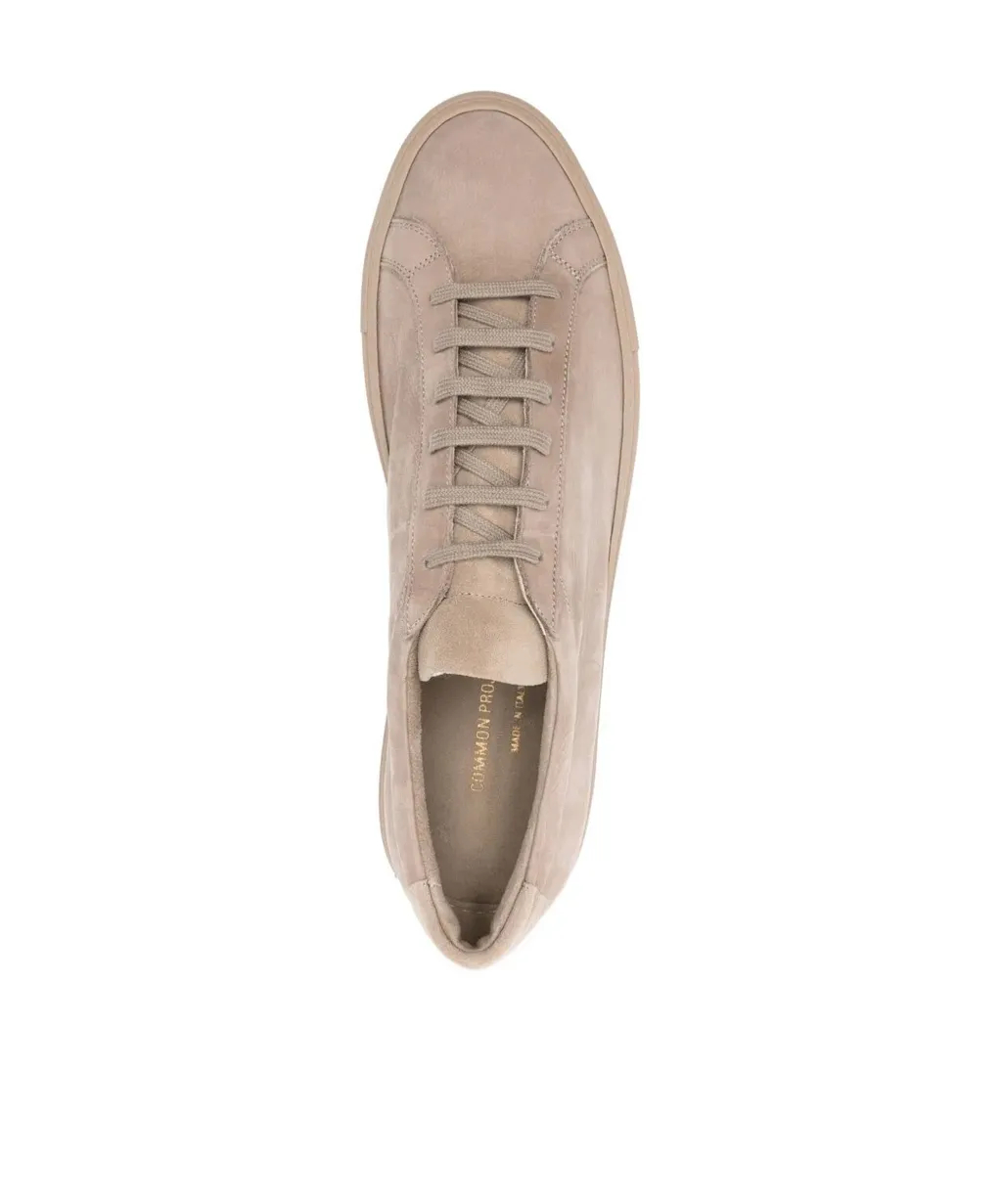 Suede Leather Low-Top Sneakers