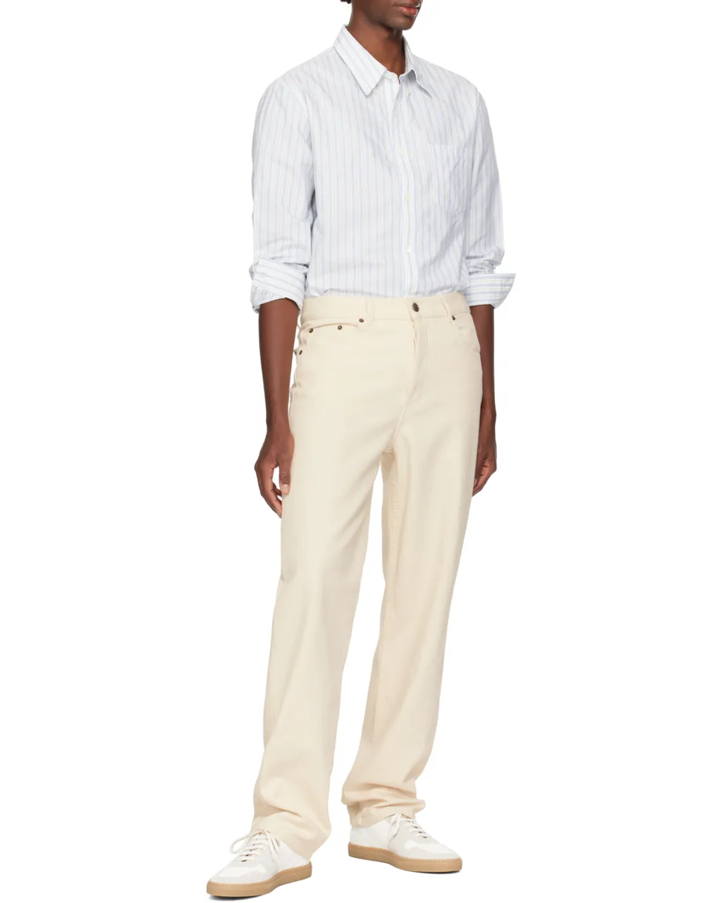 Panelled Low-Top Sneakers