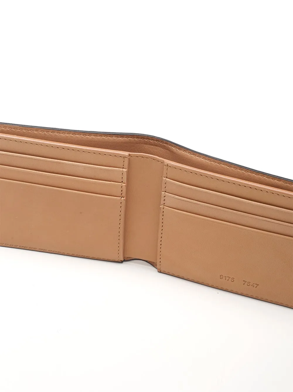 Logo Embossed Bifold Wallet