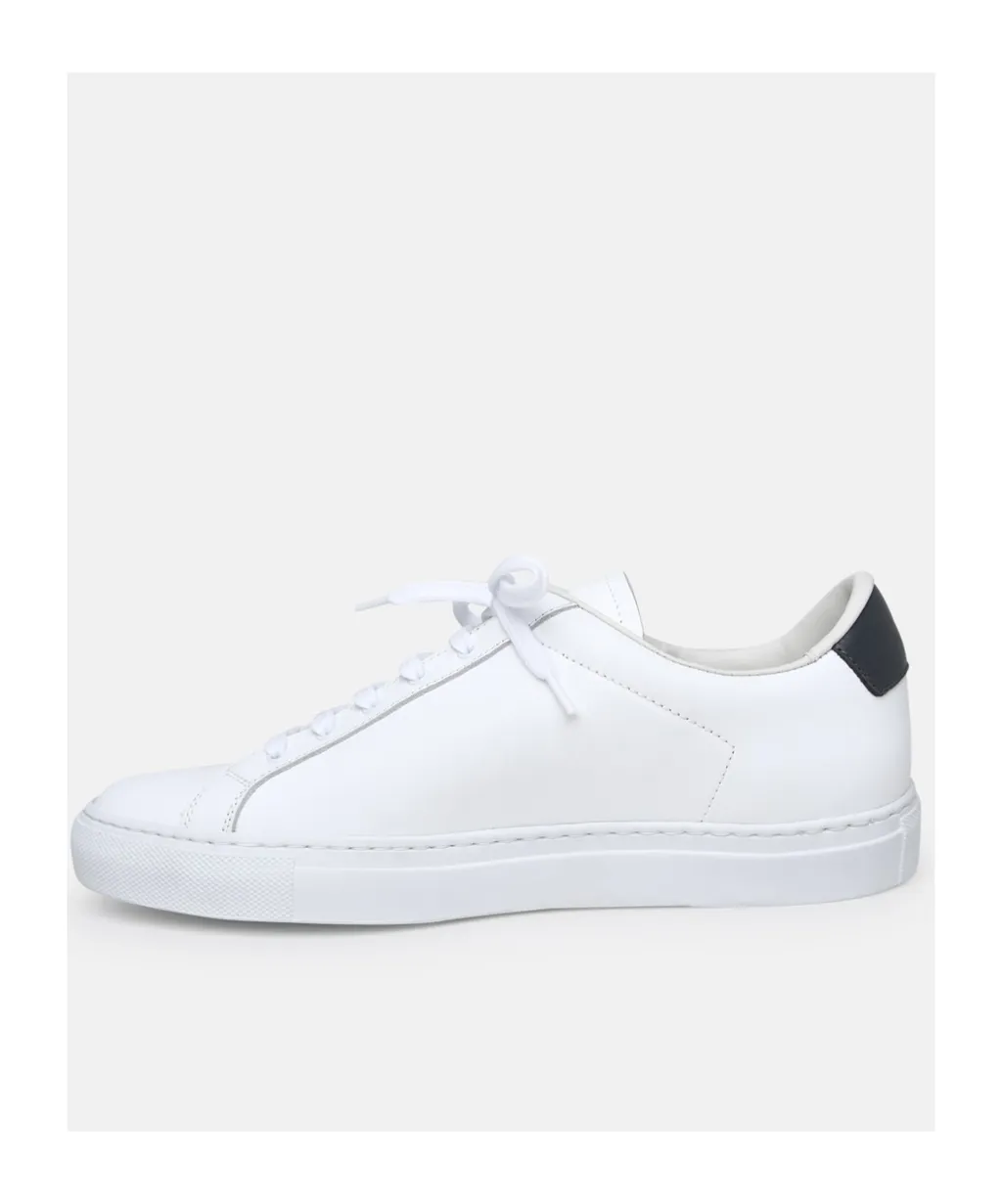Round-Toe Lace-Up Sneakers