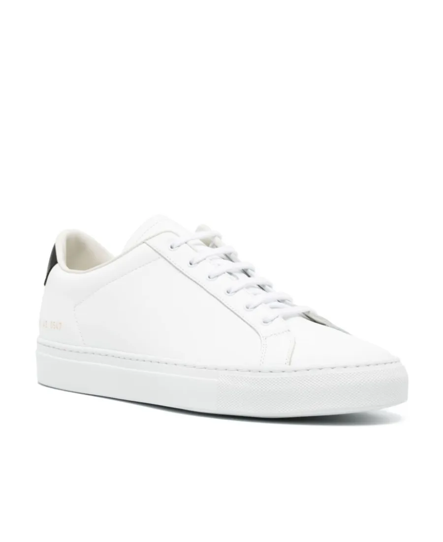 Round-Toe Lace-Up Sneakers