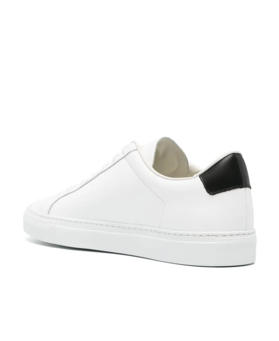 Round-Toe Lace-Up Sneakers