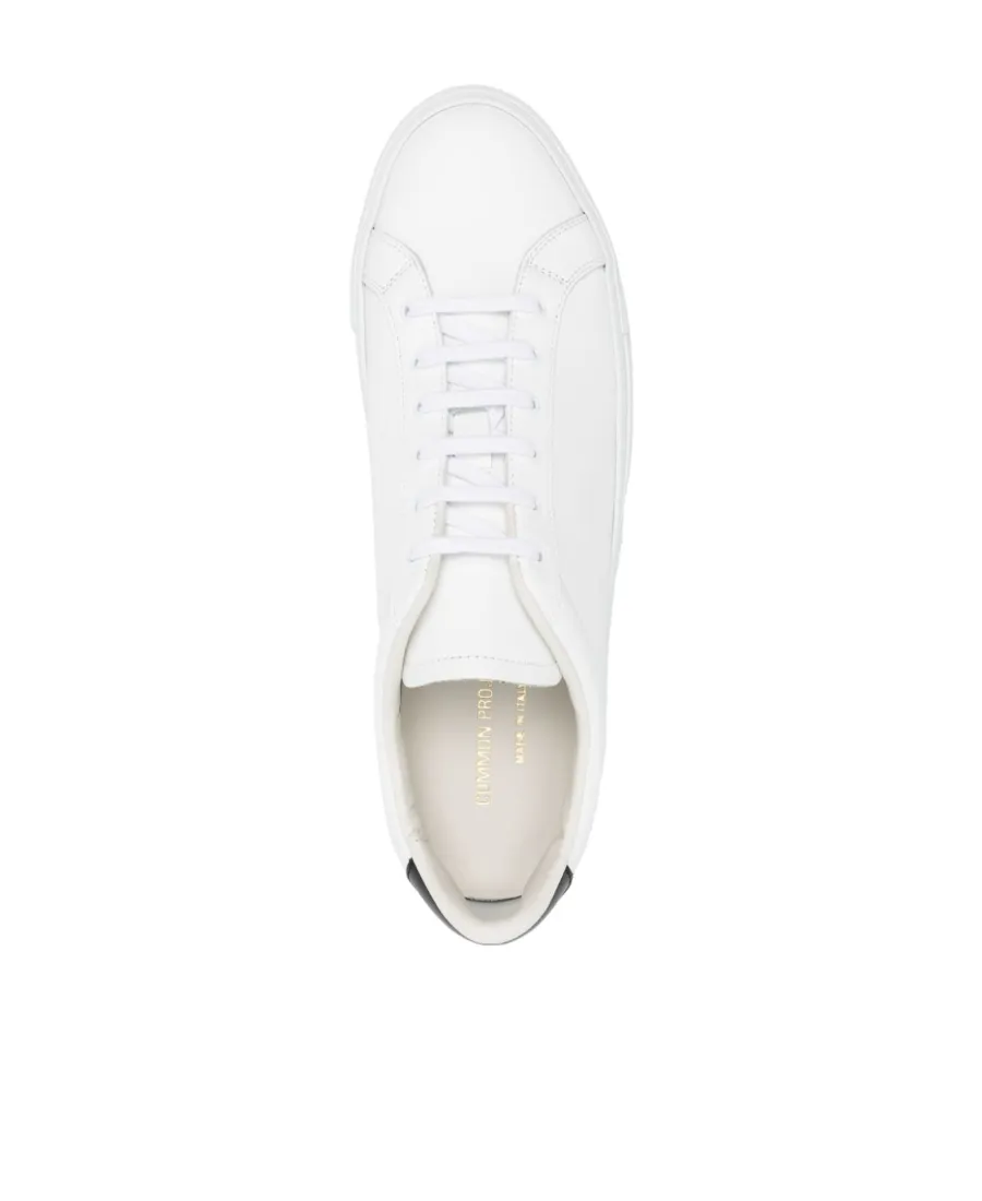 Round-Toe Lace-Up Sneakers