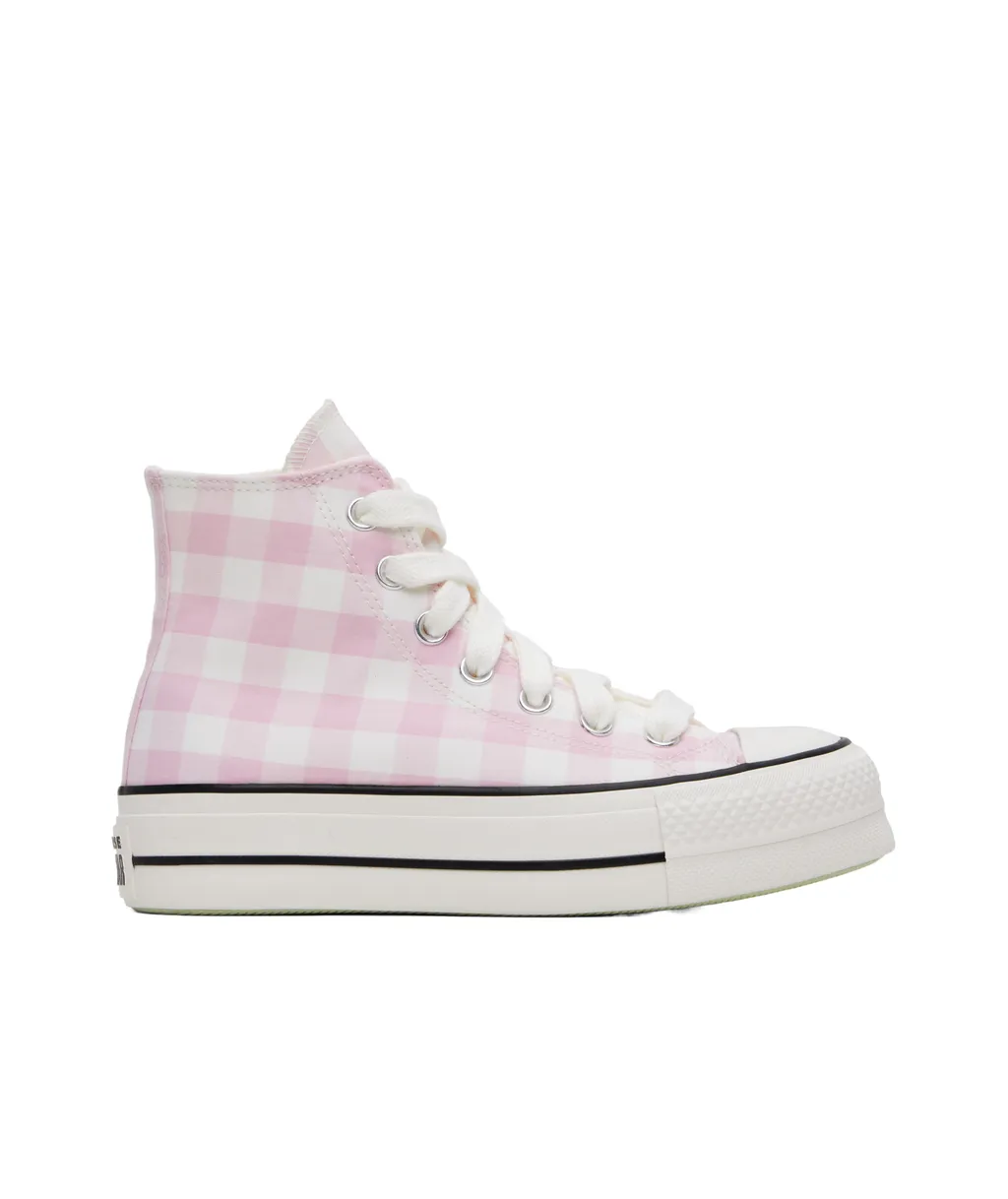 Lace-Up High-Top Sneakers