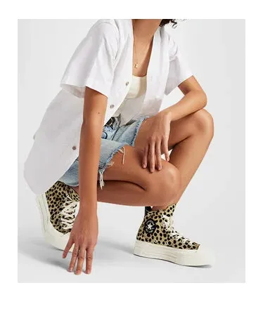 Chuck 70 Leopard-Print High-Top Sneakers