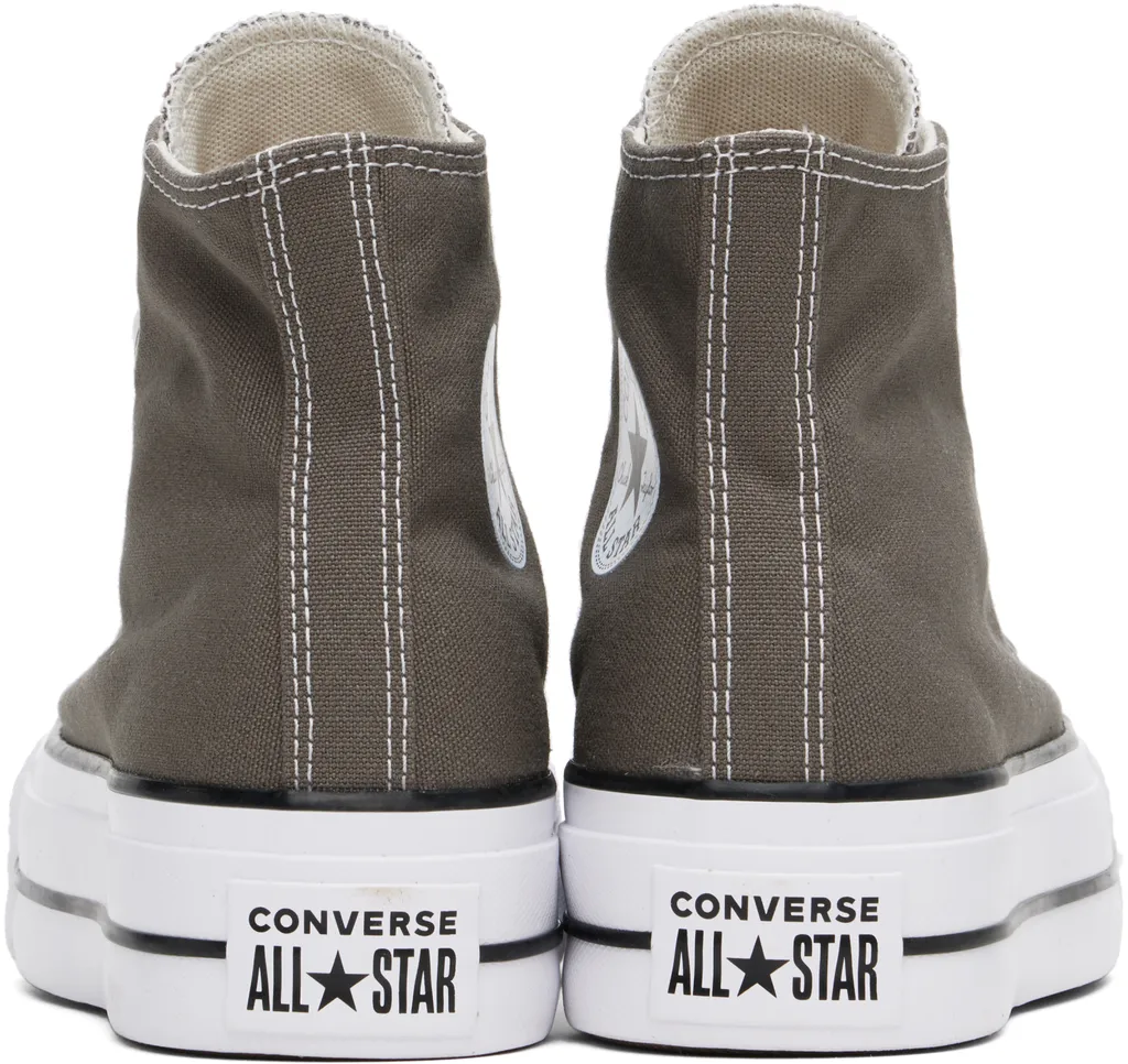 Lace-Up High-Top Casual Shoes