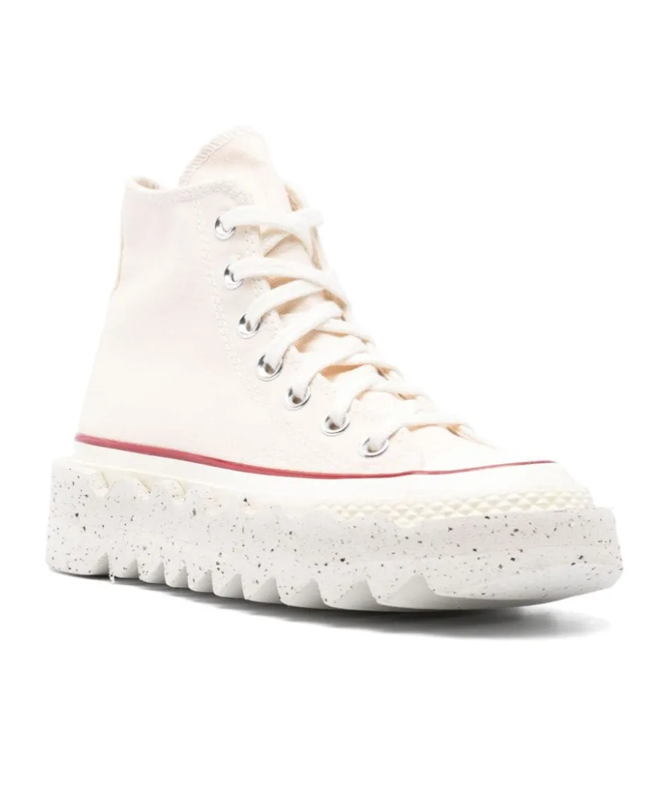 High-Top Laced Sneakers