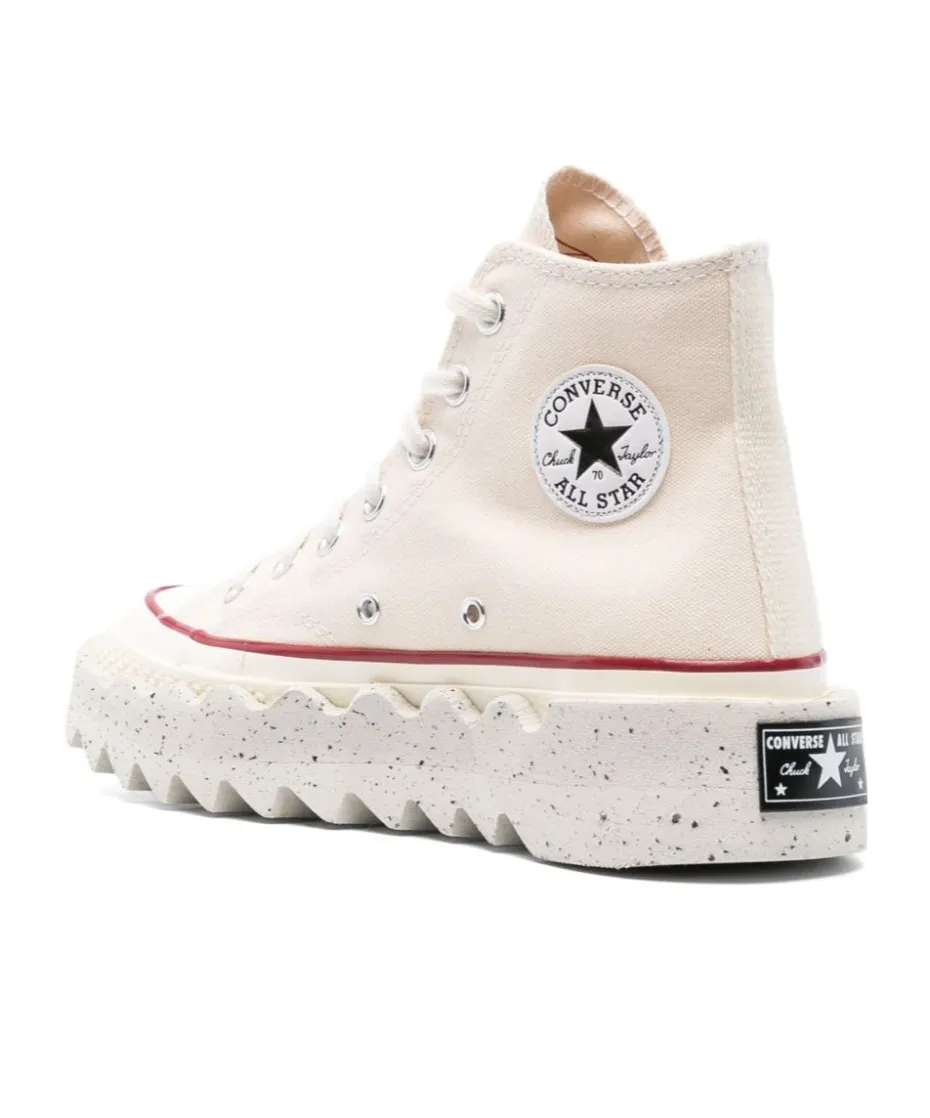 High-Top Laced Sneakers