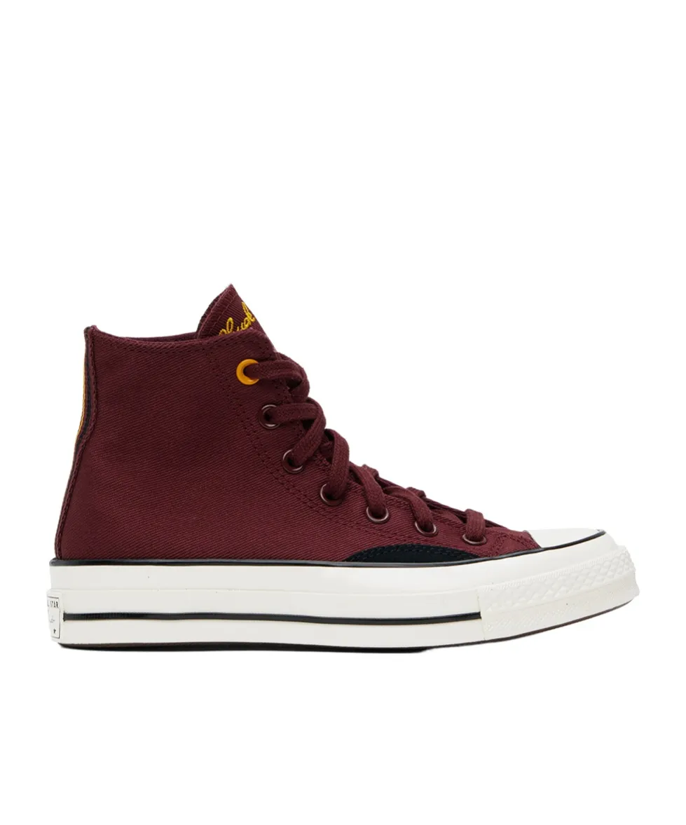 Logo Embroidered High-Top Skate Shoes