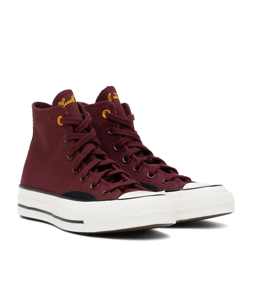 Logo Embroidered High-Top Skate Shoes
