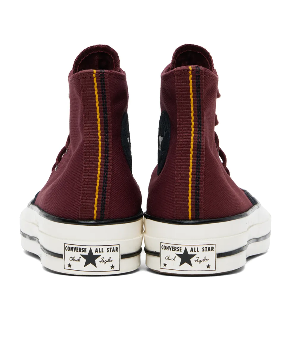Logo Embroidered High-Top Skate Shoes