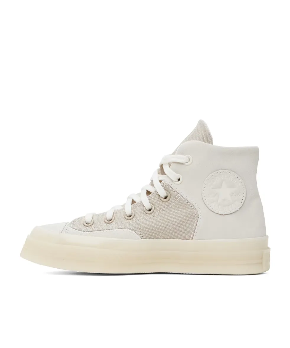 Logo Embroidered High-Top Skate Shoes