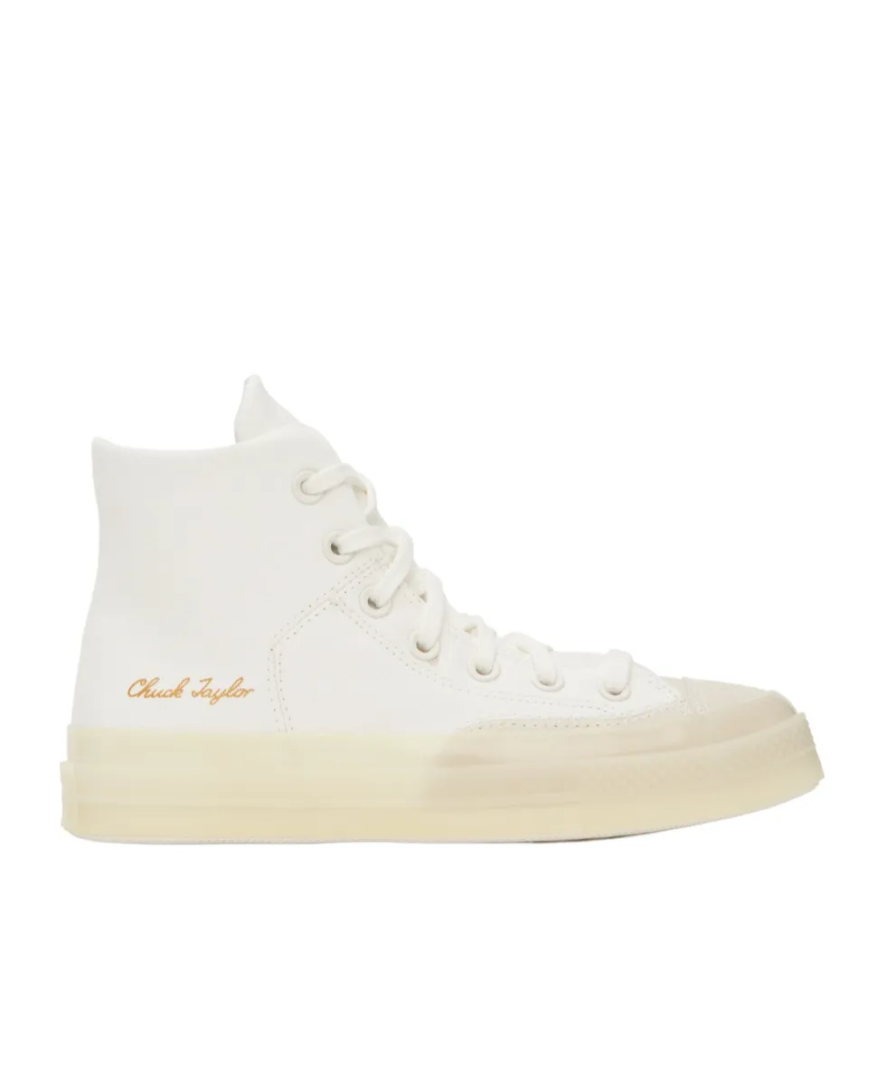 Logo Patch High-Top Skate Shoes