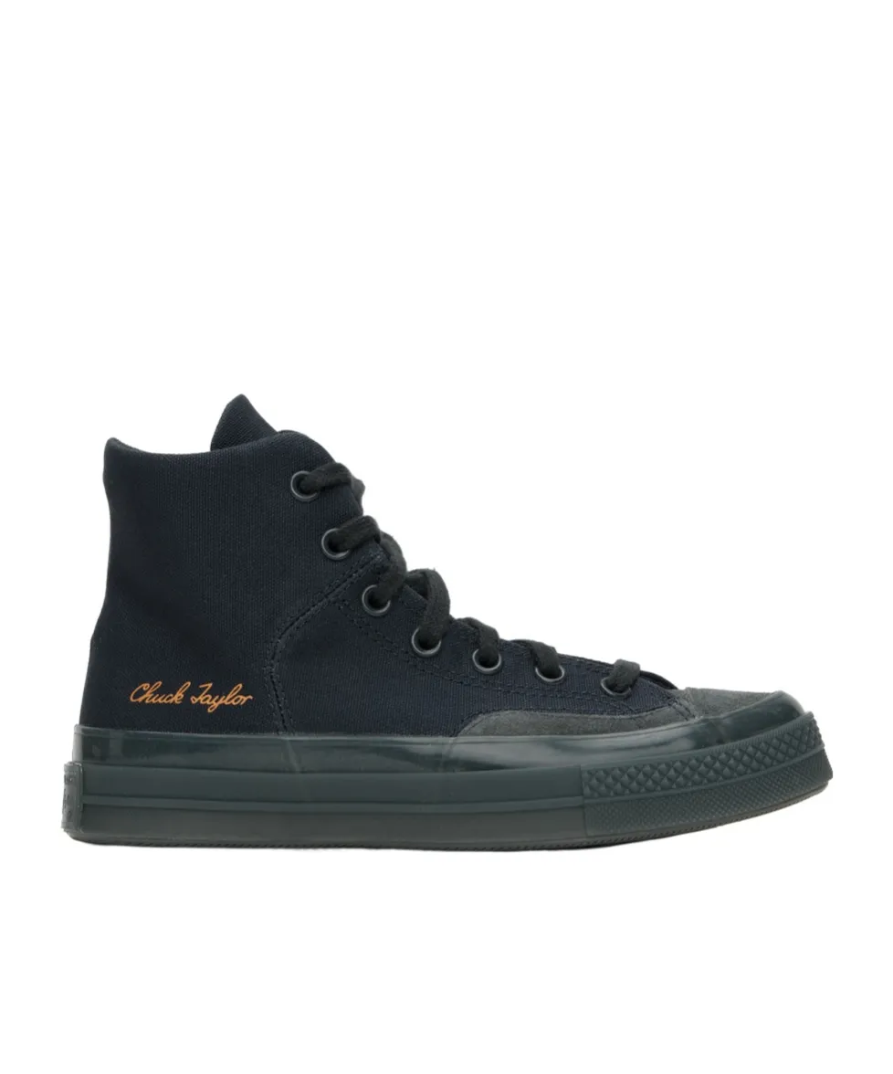 Logo Patch High-Top Skate Shoes