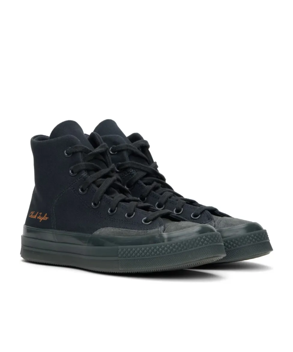 Logo Patch High-Top Skate Shoes