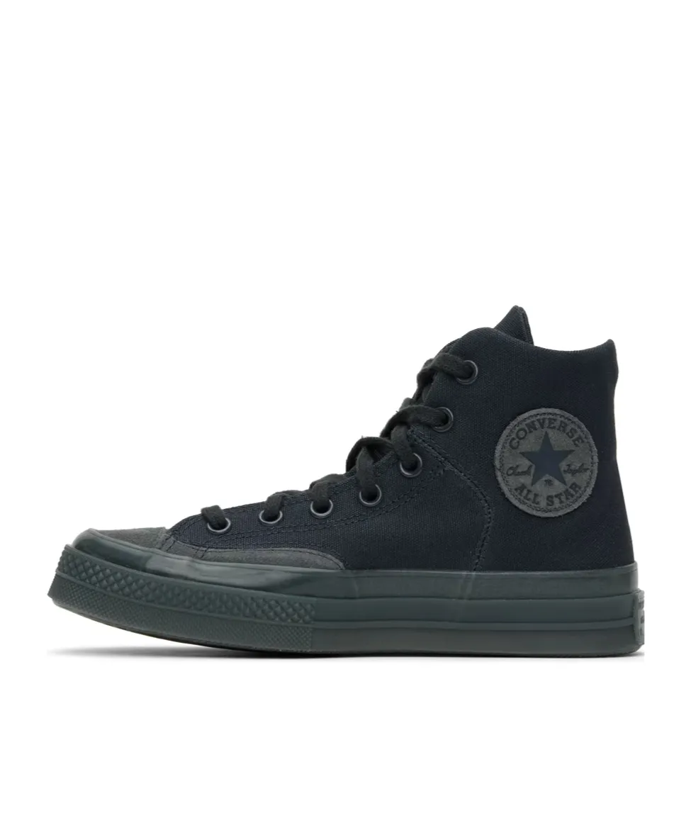Logo Patch High-Top Skate Shoes
