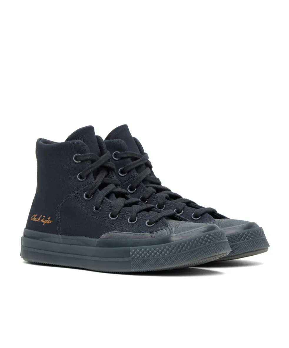 Round Head Lace High-Top Casual Sneakers