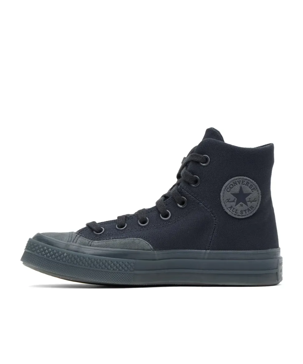 Round Head Lace High-Top Casual Sneakers