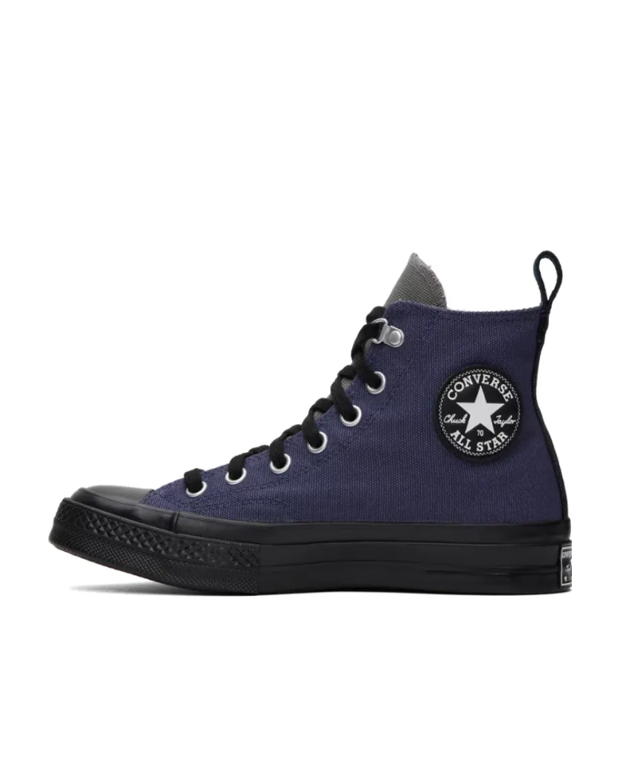 Side Logo High-Top Skate Shoes